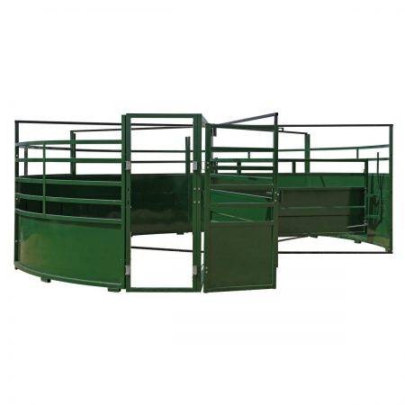 Arrowquip BudFlow 90 cattle sweep tub alley entrance