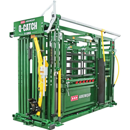 74 Series manual squeeze chute with palpation cage