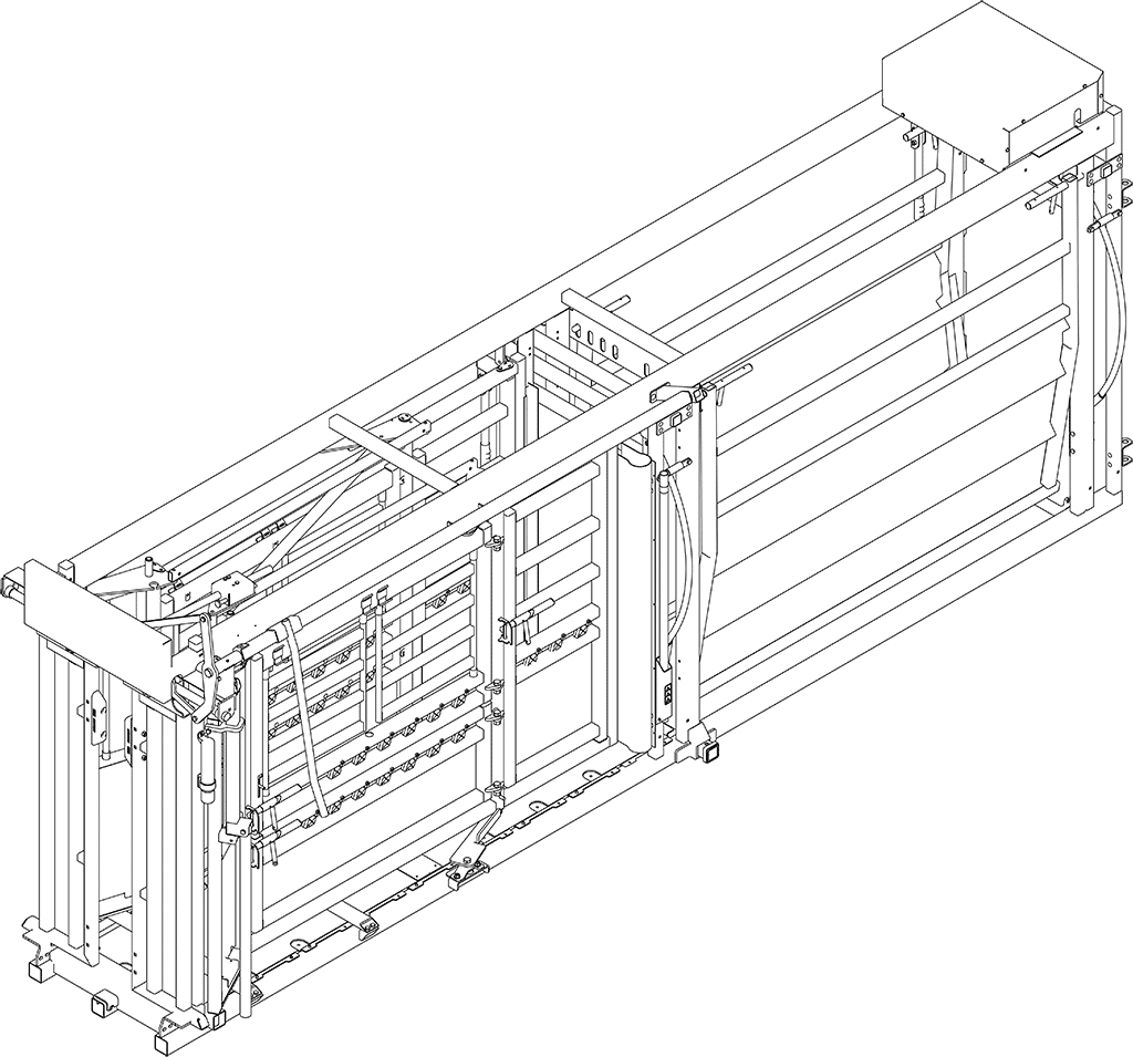 Portable Chute & Alley CAD Drawing