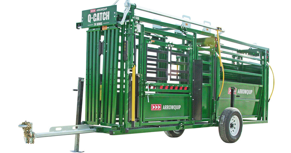 Q-Catch 74 Series Portable Squeeze Chute & Alley | Arrowquip