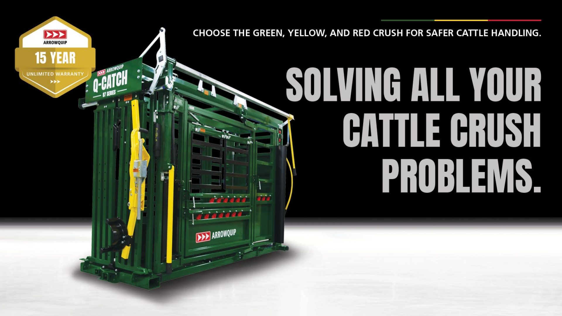 Q-Catch 87 Series cattle crush