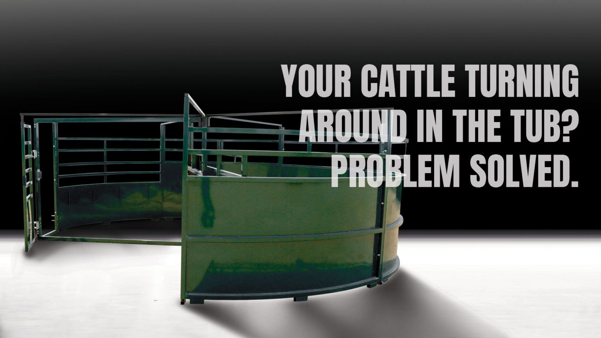 BudFlow Cattle Crowding Tub
