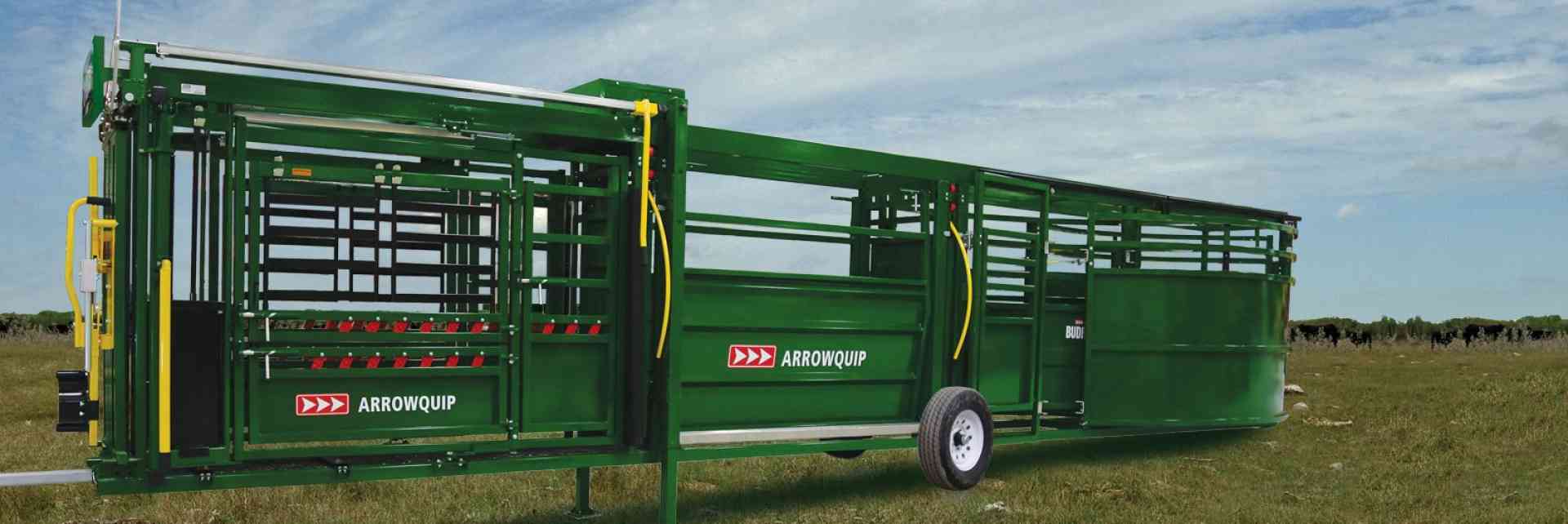 Portable Cattle Crush Race and Forcing Pen