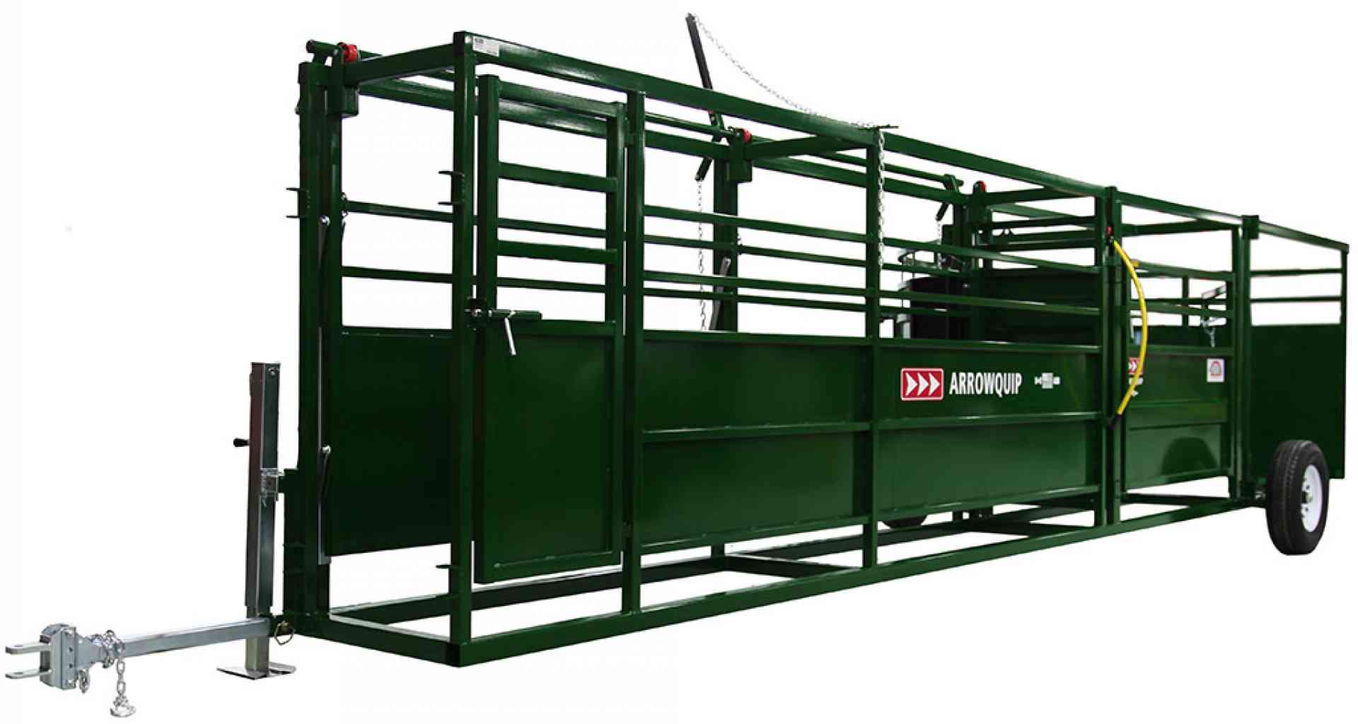 Portable Adjustable Cattle Alley and Cattle Tub Tub | Hero Image | Arrowquip Cattle Equipment