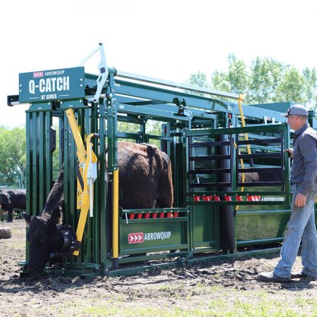 Q-Catch 87 Series Cattle Squeeze Chute | 15 Year Warranty | Arrowquip