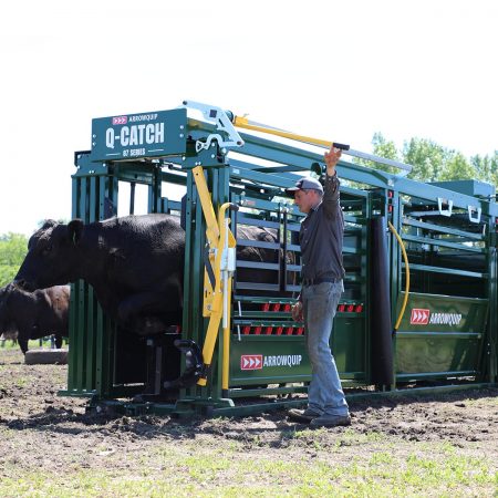 Q-Catch 87 Series Portable Cattle Chute & Alley | Arrowquip