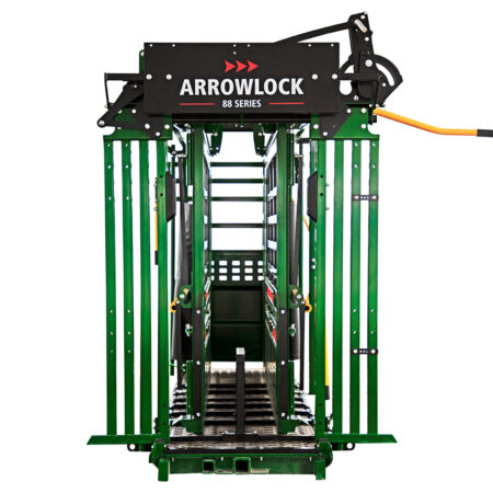 Arrowlock 88 Series squeeze chute partially squeezed