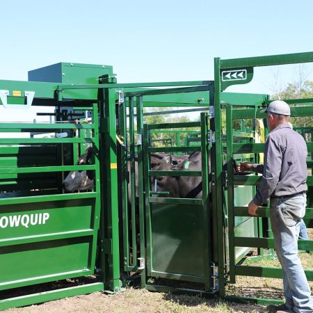 Q-power Hydraulic Portable Squeeze Chute & Alley 