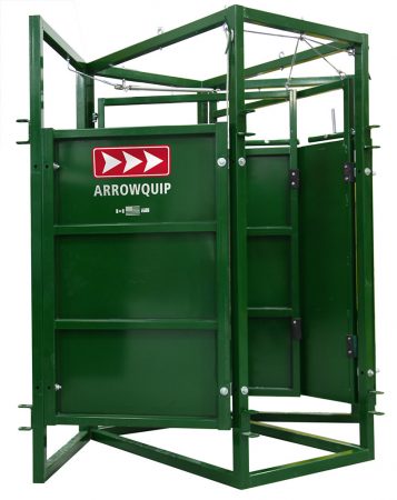 Front view of Cattle Sorting Race 45/45 Open by Arrowquip