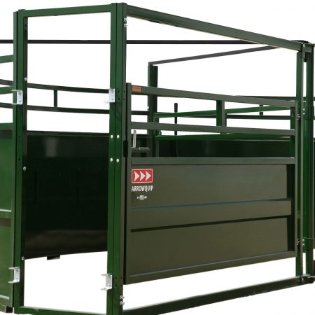 Exit Gate on Cattle Crowding Tub