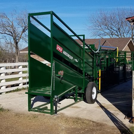 Stationary & Portable Cattle Loading Chute | Arrowquip