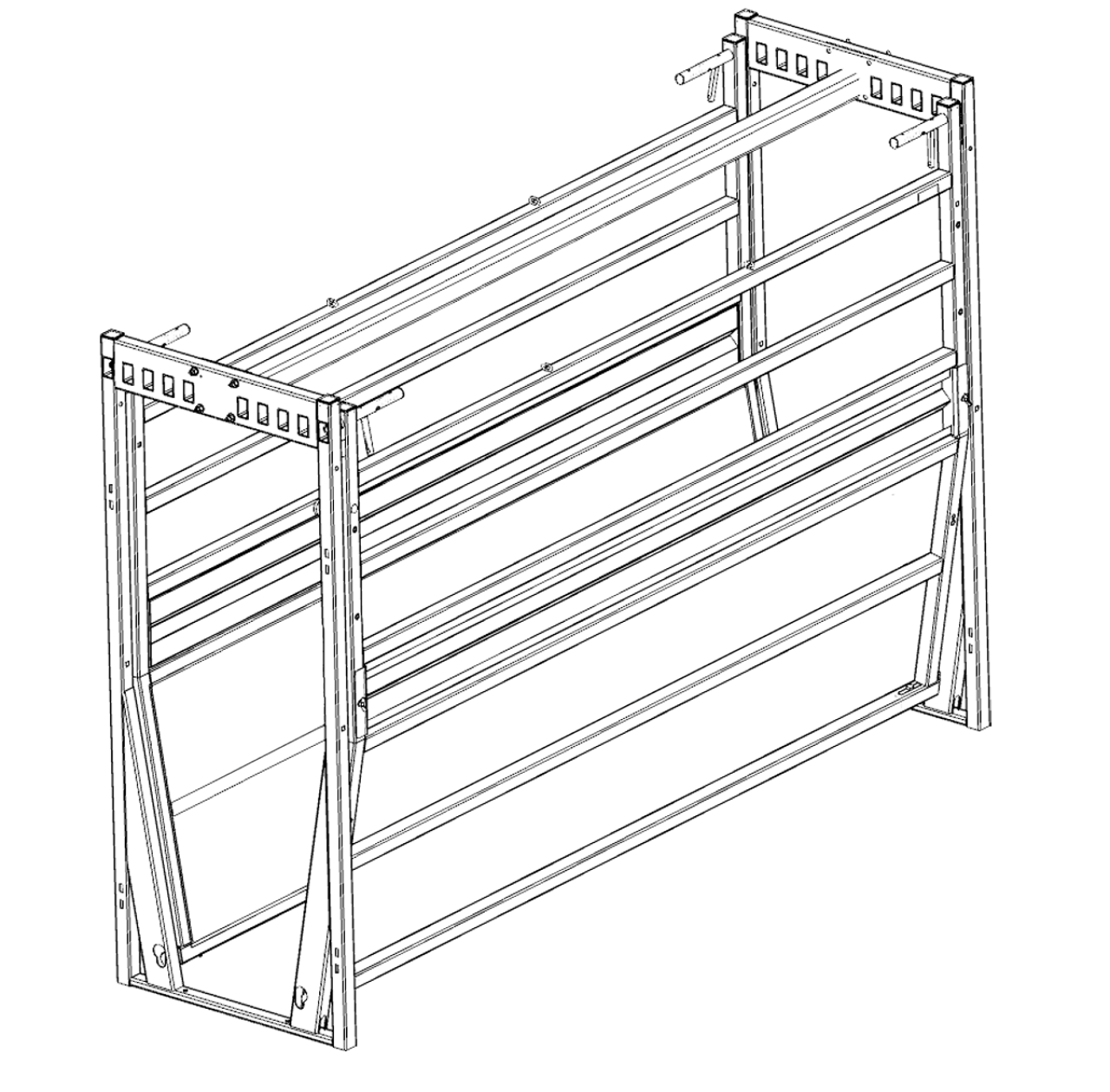 Easy Flow Cattle Alley CAD