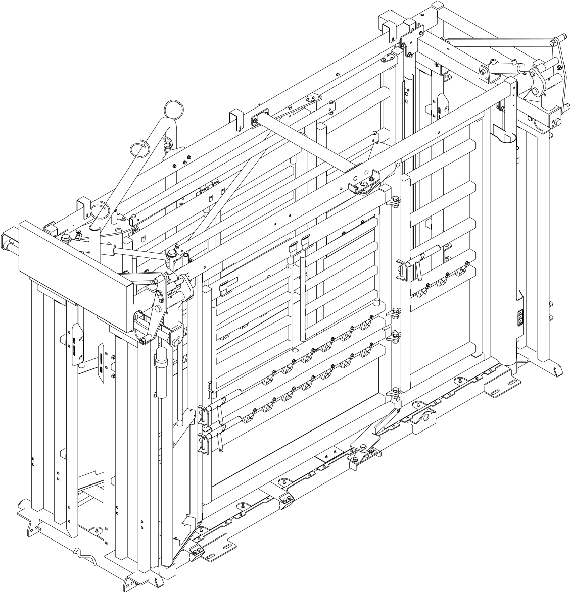 Cattle Chute - Q-Power 106 Hydraulic Squeeze Chute | Arrowquip